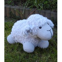 Funny Furry Sheep Soft grijs